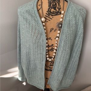 Croft & Barrow Women's Cardigan in Soft Green